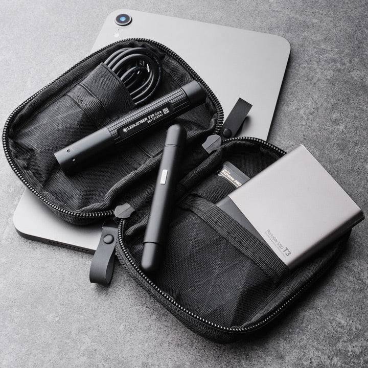 Alpaka Hub Tech Pouch - Black X50