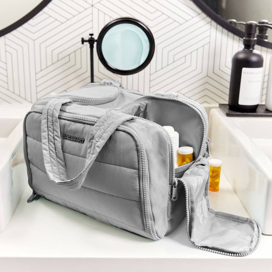 Bagsmart Zora Spacesaver Toiletry Bag - Grey