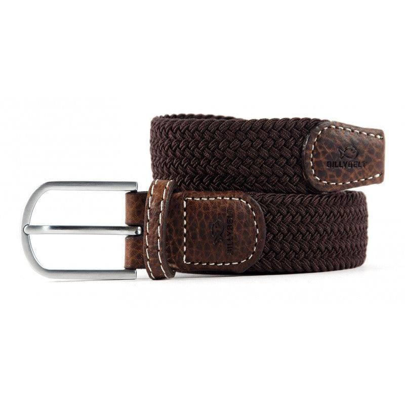 BillyBelt France Braided Belt Large - Leaf Brown