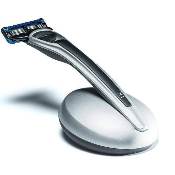 Bolin Webb X1 Fusion Razor & Stand Set - Argent Black