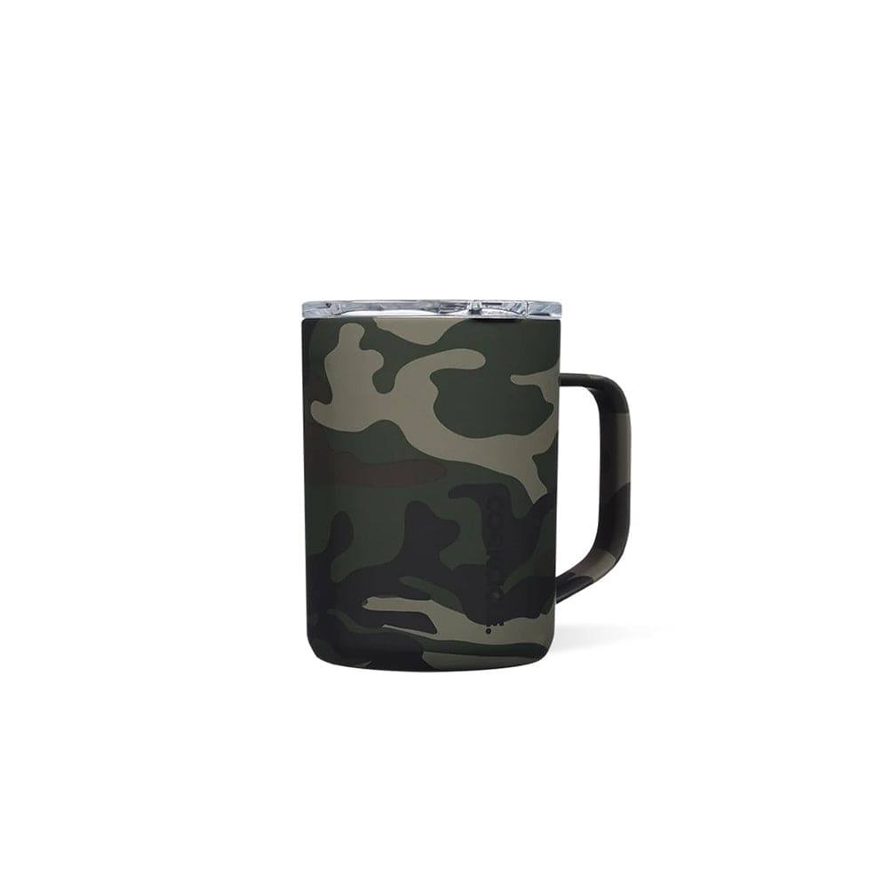 Corkcicle USA Insulated Coffee Mug - Woodland Camo