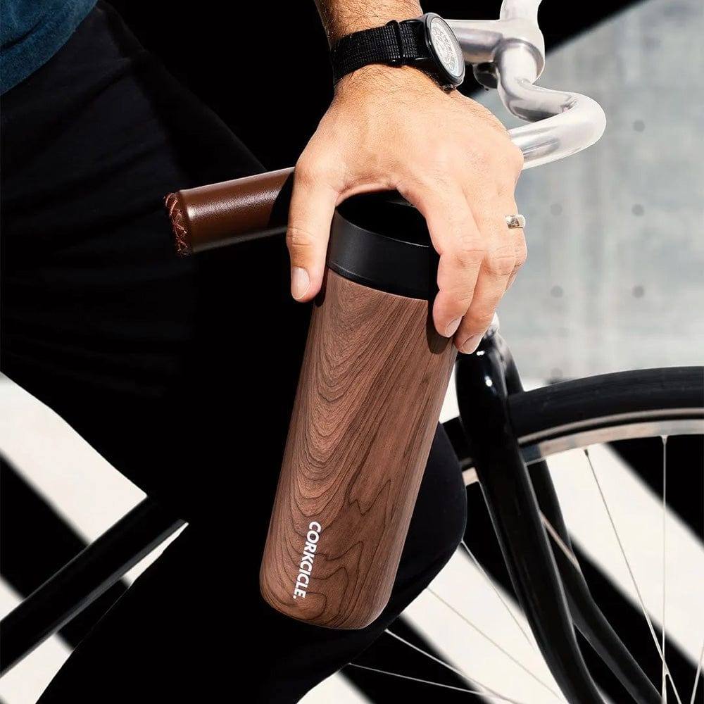 Corkcicle USA Insulated Commuter Coffee Mug 500ml - Walnut Wood