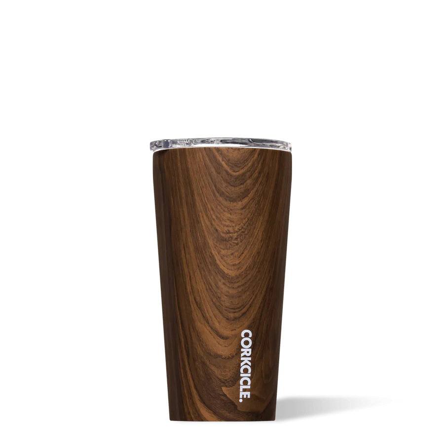 Corkcicle USA Tall Insulated Tumbler 475ml - Walnut Wood