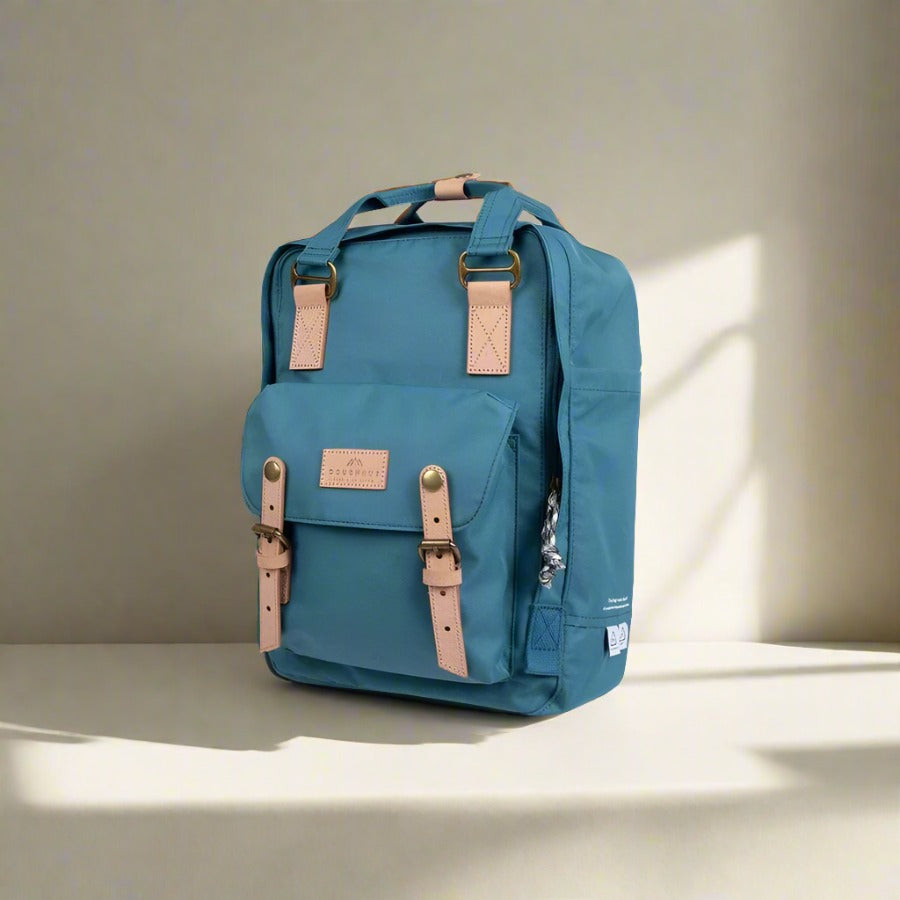 Doughnut Bags Macaroon Backpack Reborn - Denim