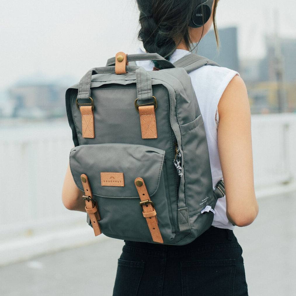 Doughnut Bags Macaroon Backpack Reborn - Grey