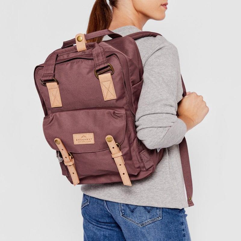 Doughnut Bags Macaroon Backpack Reborn - Plum