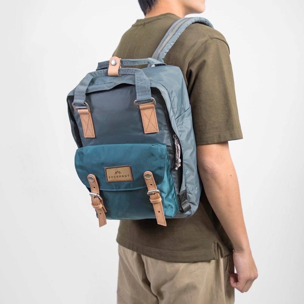 Doughnut Bags Macaroon Jungle Series Backpack - Charcoal & Teal