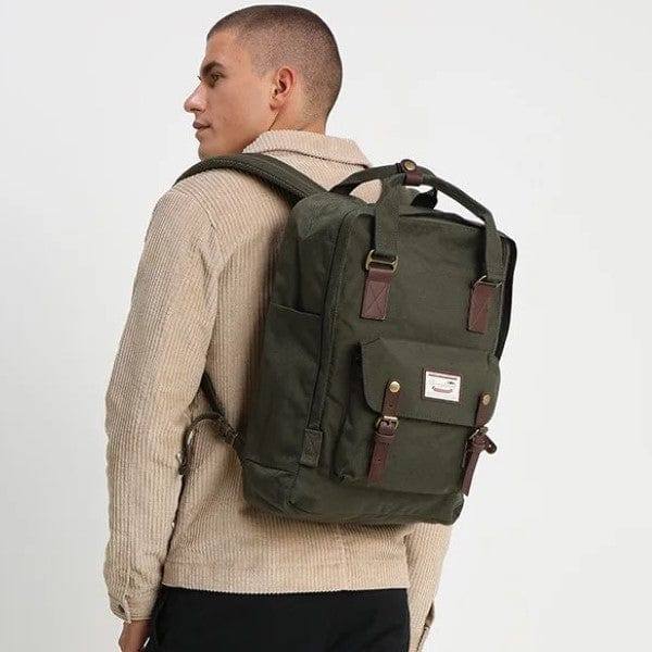 Doughnut Bags Macaroon Large Backpack - Army