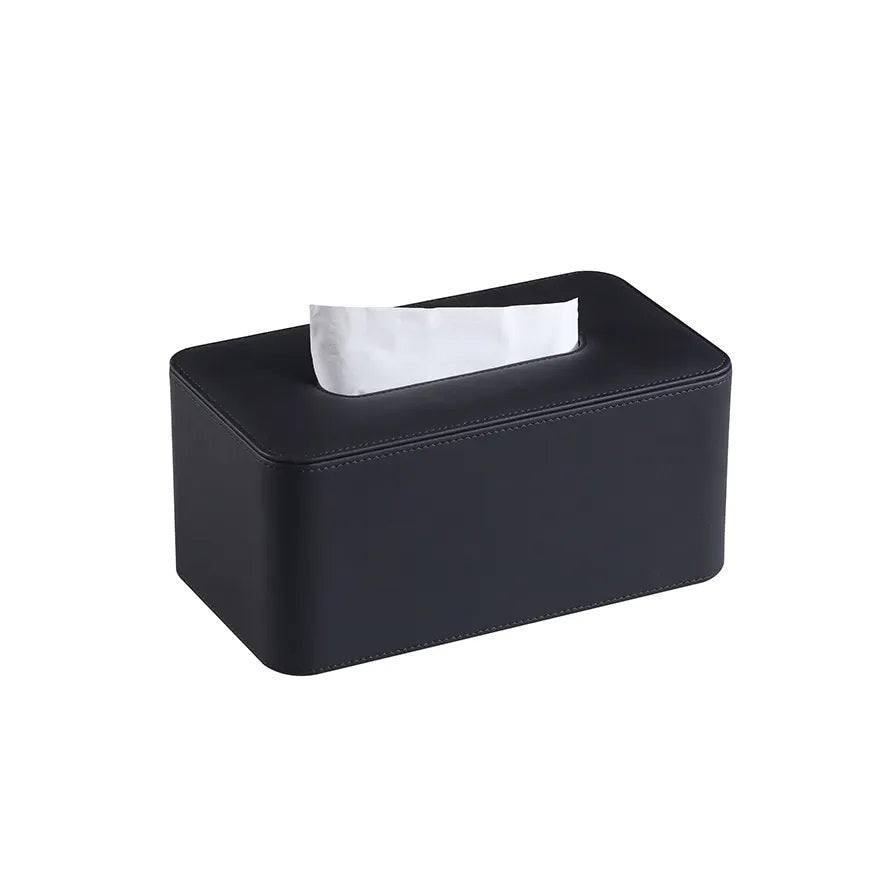 Enhabit Cabin High Tissue Box Holder - Black