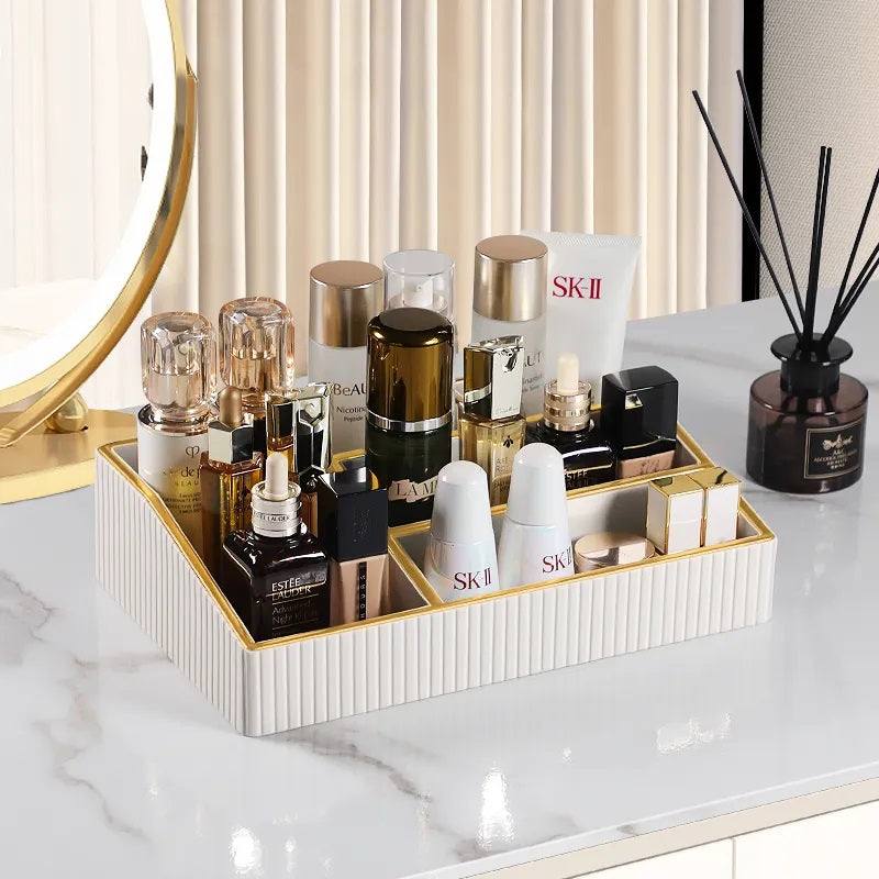 Enhabit Columns Cosmetics Organiser - Ivory