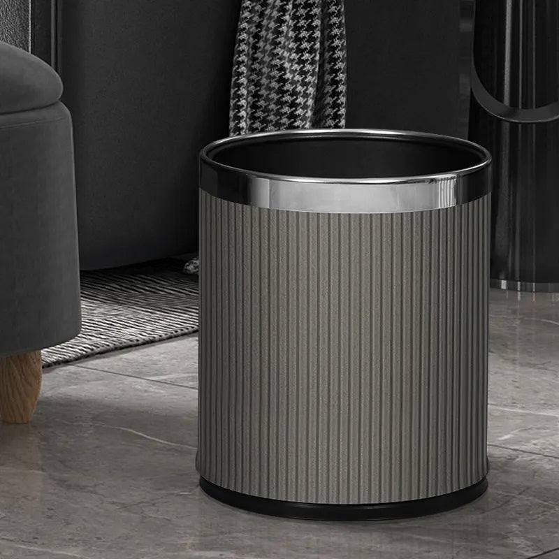 Enhabit Columns Waste Bin - Light Grey