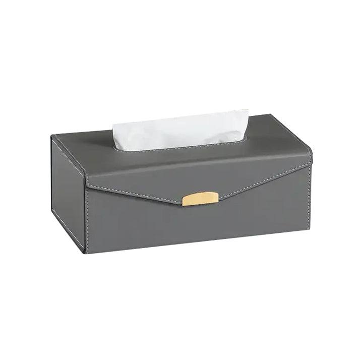 Enhabit Flap Tissue Box Holder - Dark Grey