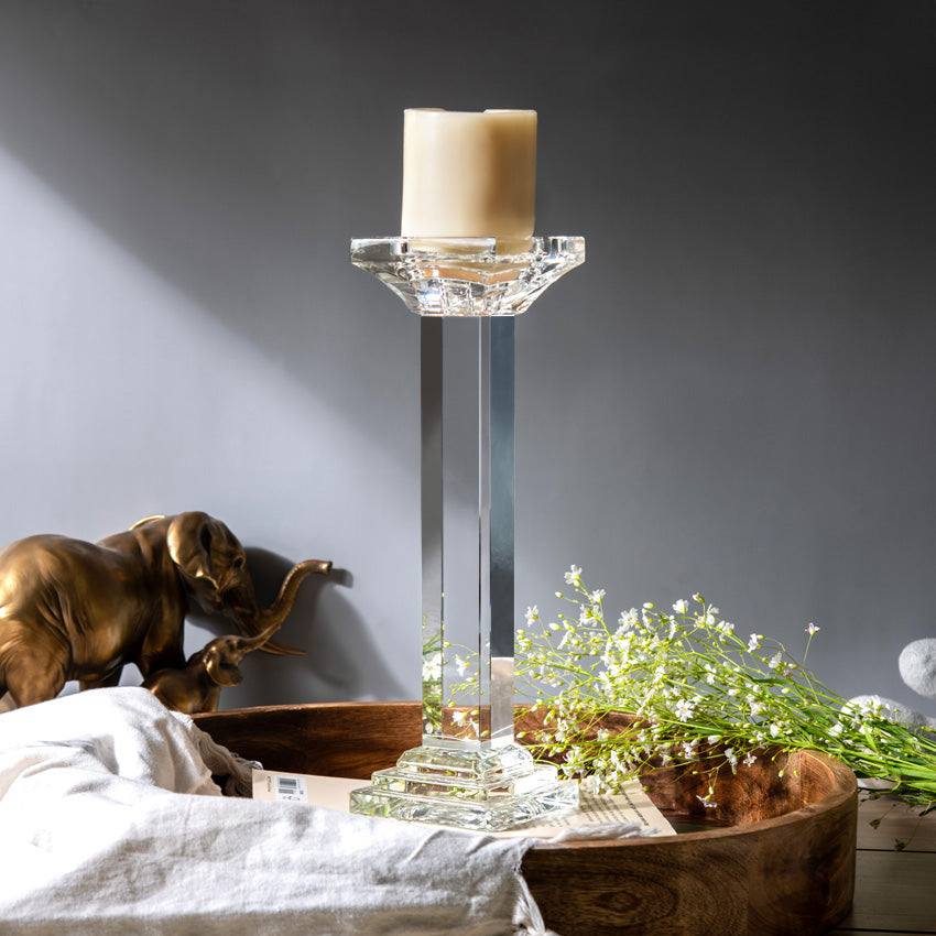 Enhabit Halo Crystal Candlestand Extra Large