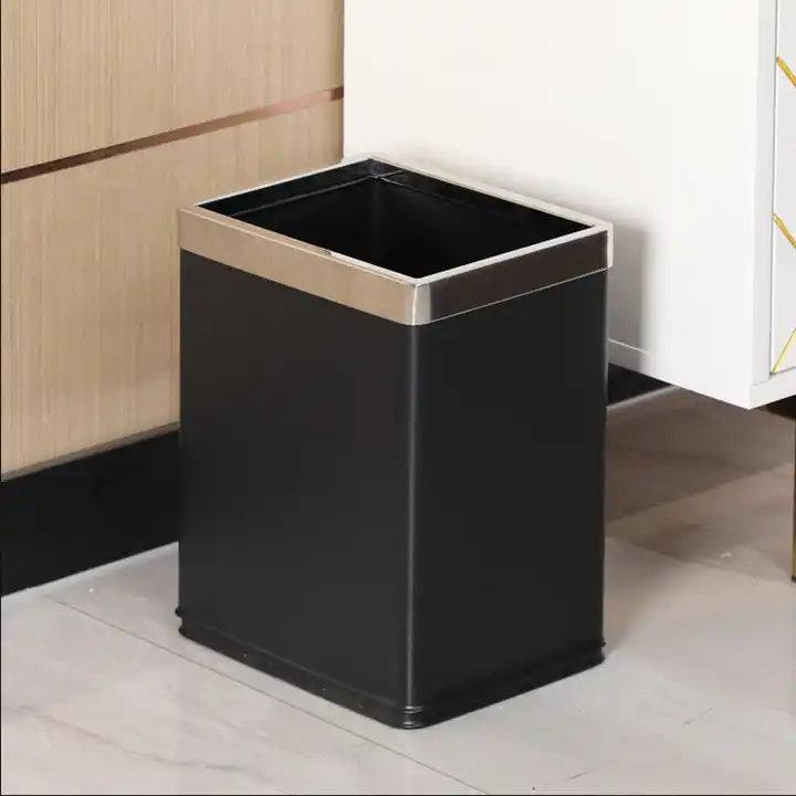 Enhabit Rectangular Waste Bin - Black