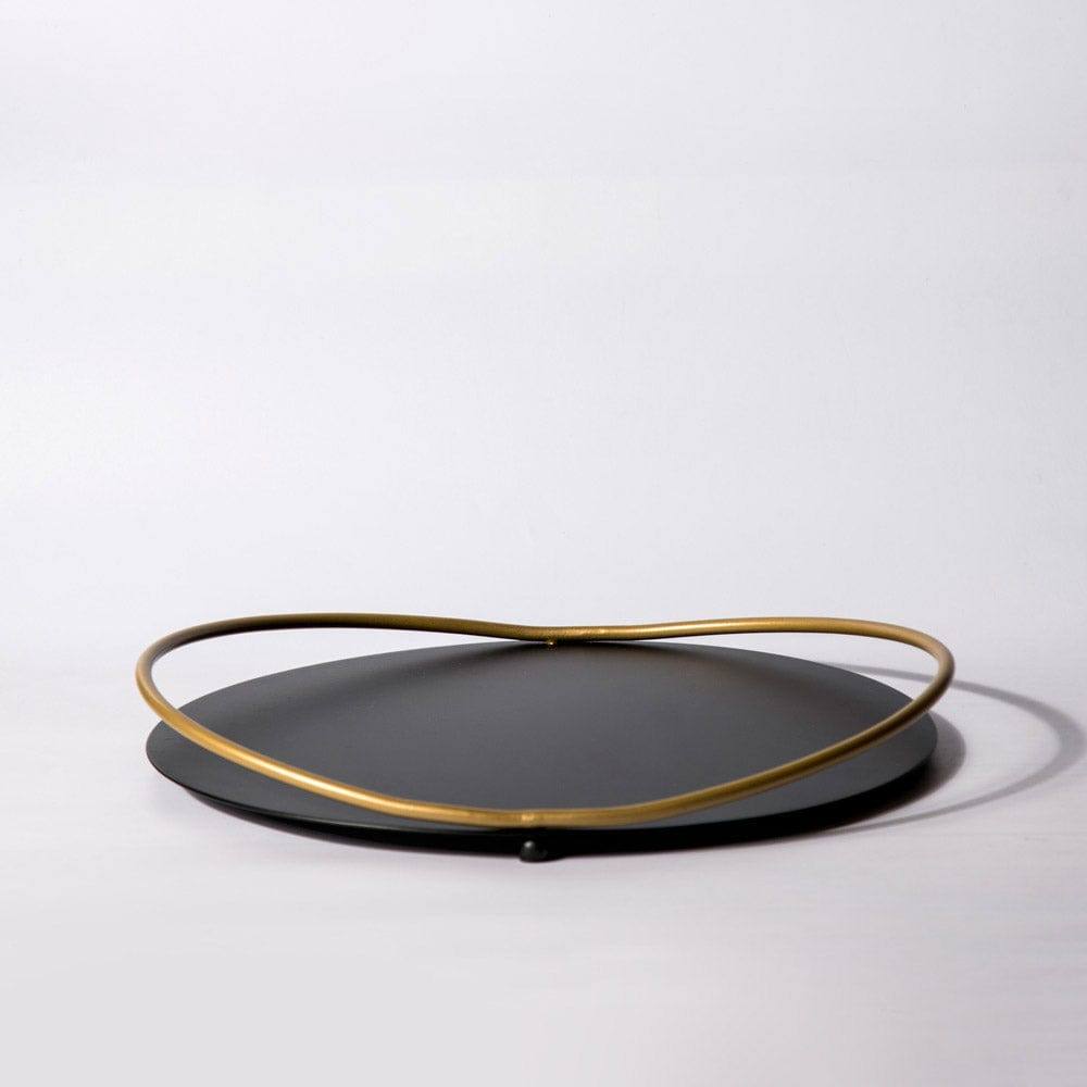 ESQ Living Cadence Vanity Tray - Black Gold