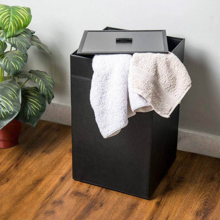 ESQ Living Cask Laundry Bin - Black