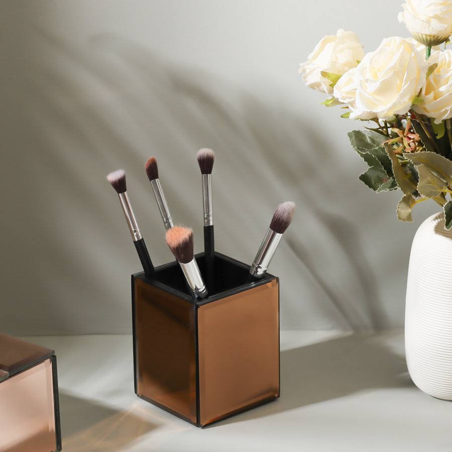 ESQ Living Mirror Brush Organiser - Bronze