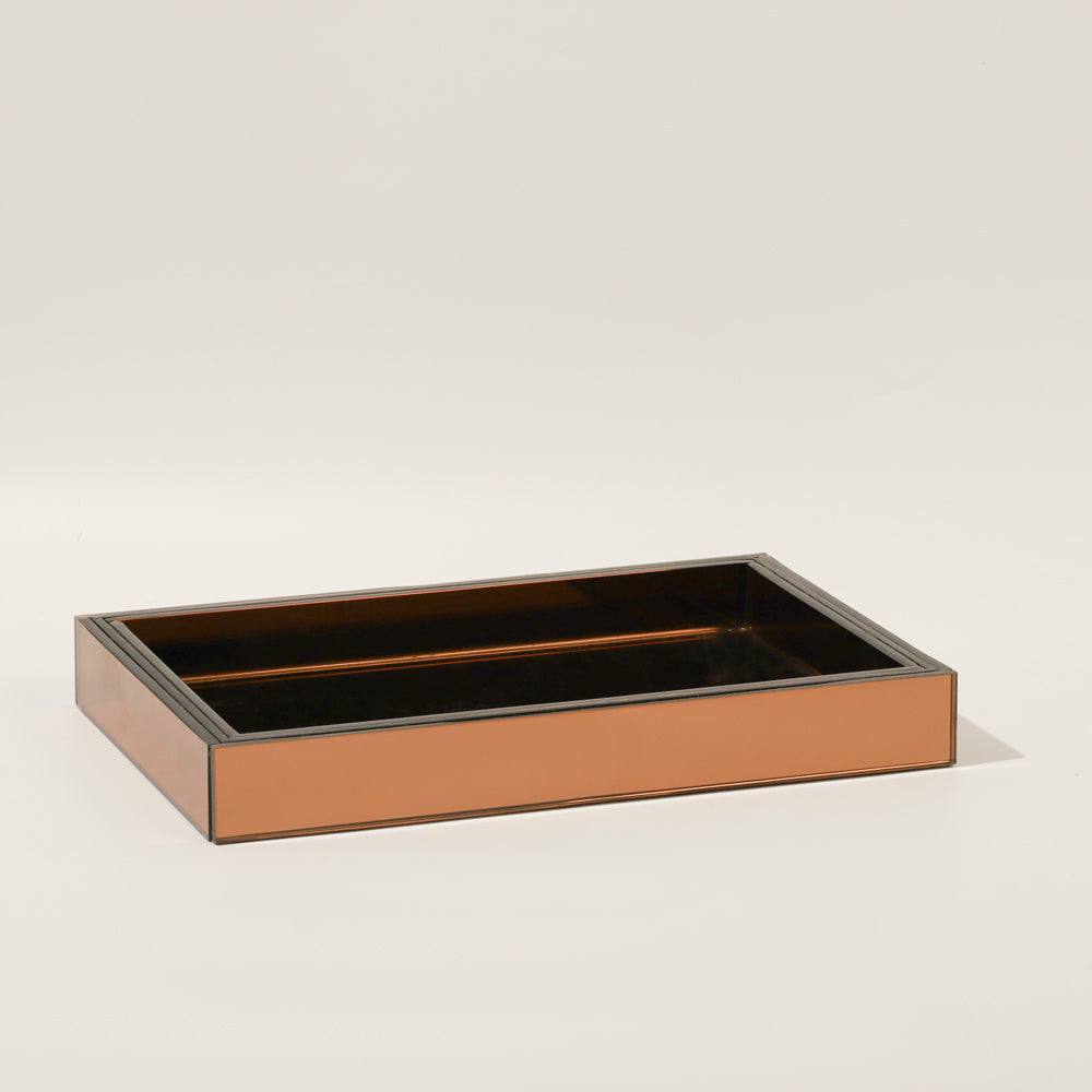 ESQ Living Mirror Valet Tray Small - Bronze