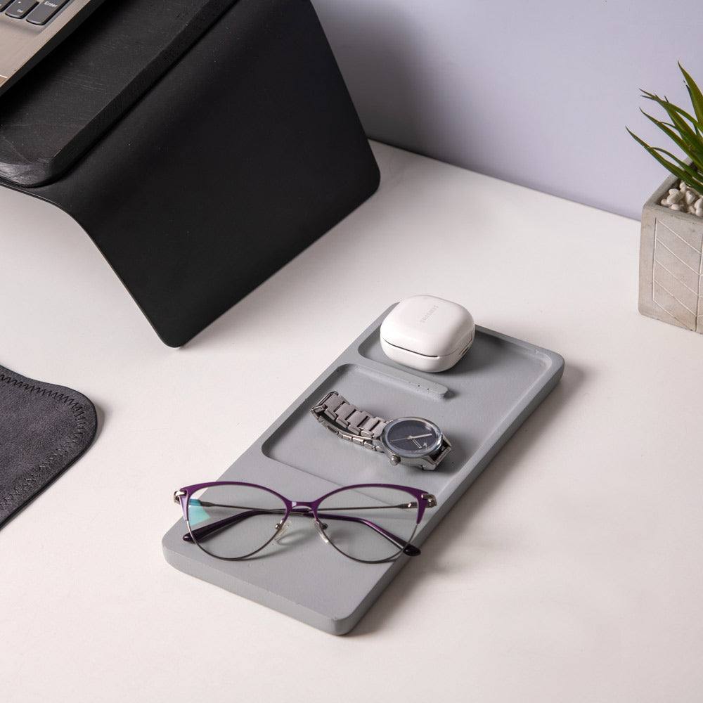 ESQ Living Tidy Desk Tray - Grey