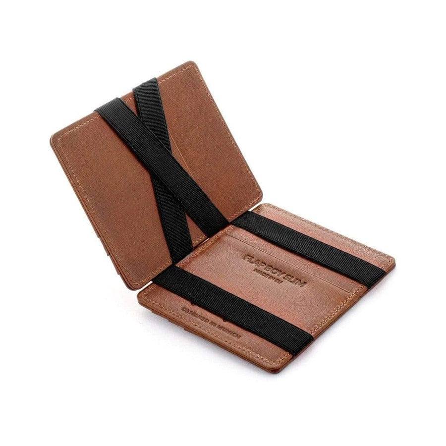 Jaimie Jacobs Germany Flap Boy Slim Wallet - Dark Brown