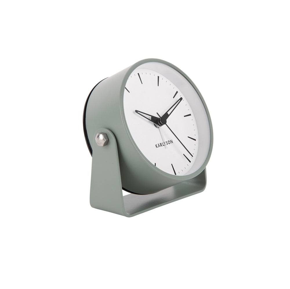 Karlsson Netherlands Calm Alarm Clock - Grayed Jade