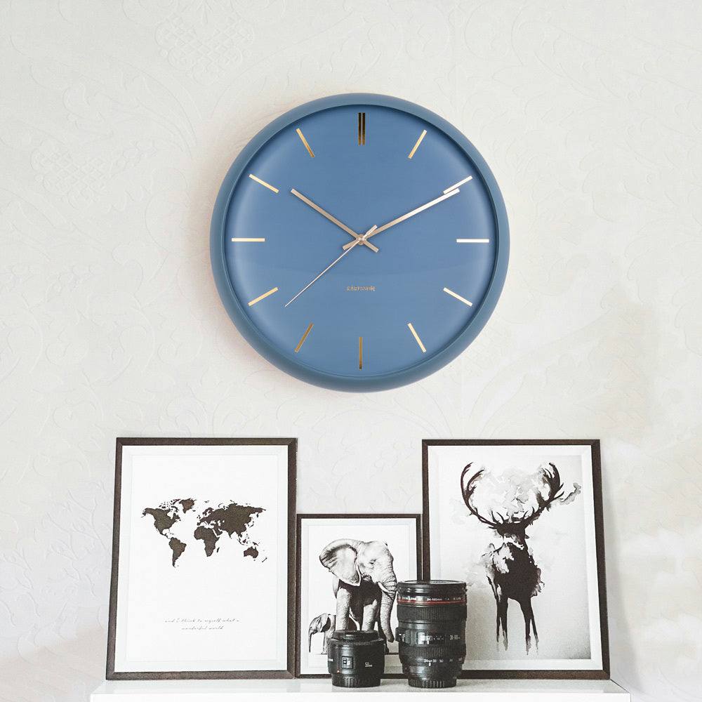 Karlsson Netherlands Globe Wall Clock 40cm - Blue