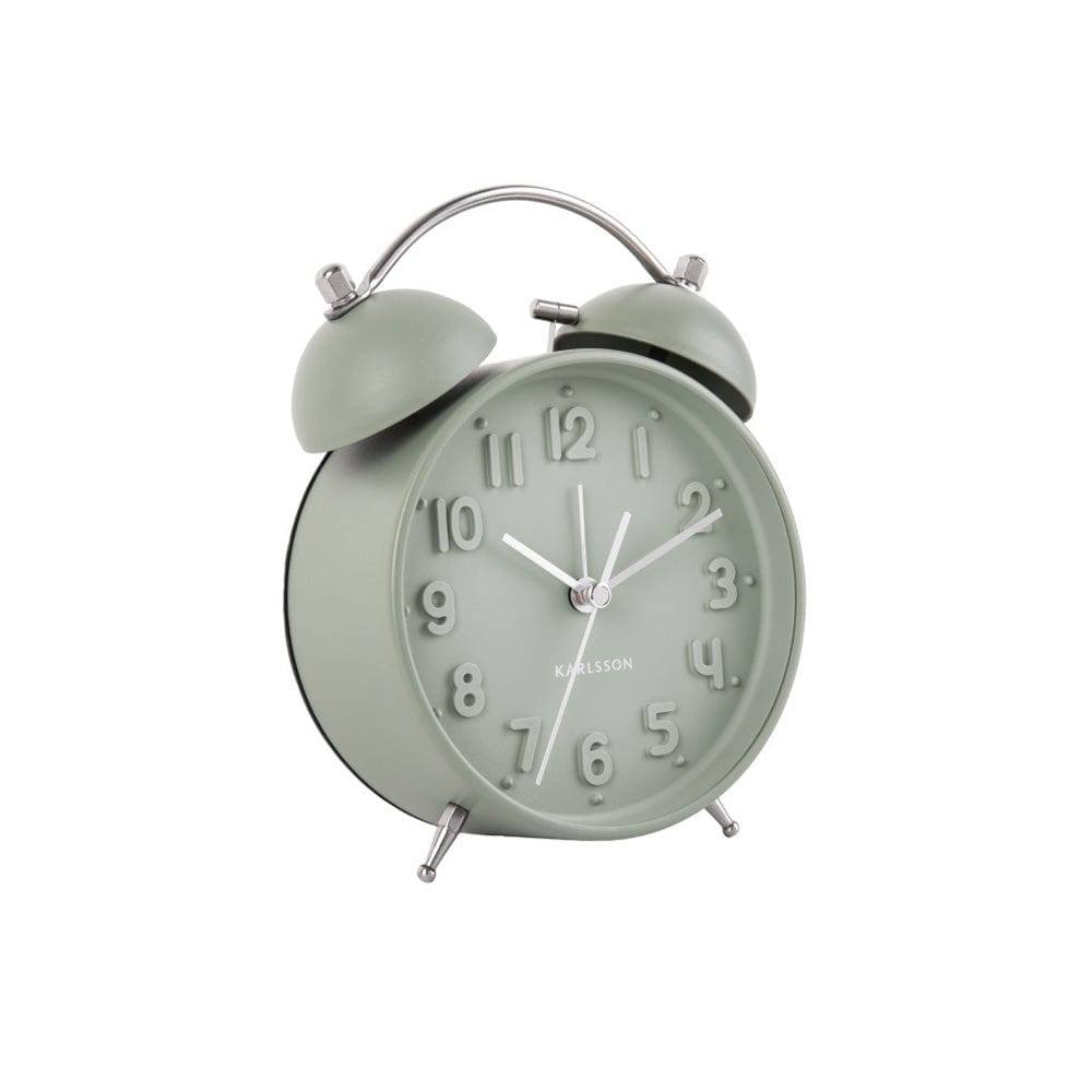 Karlsson Netherlands Iconic Alarm Clock - Grayed Jade