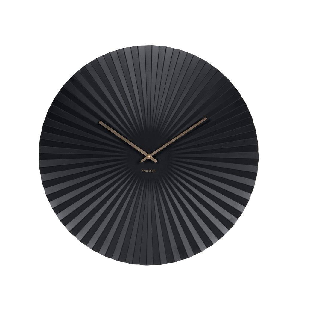 Karlsson Netherlands Sensu Wall Clock 50cm - Black