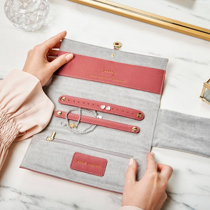 Katie Loxton Birthstone Jewellery Roll - January