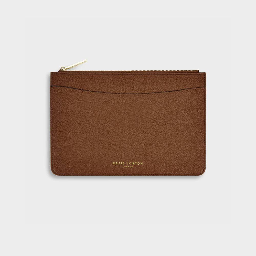 Katie Loxton Cara Pouch - Cognac