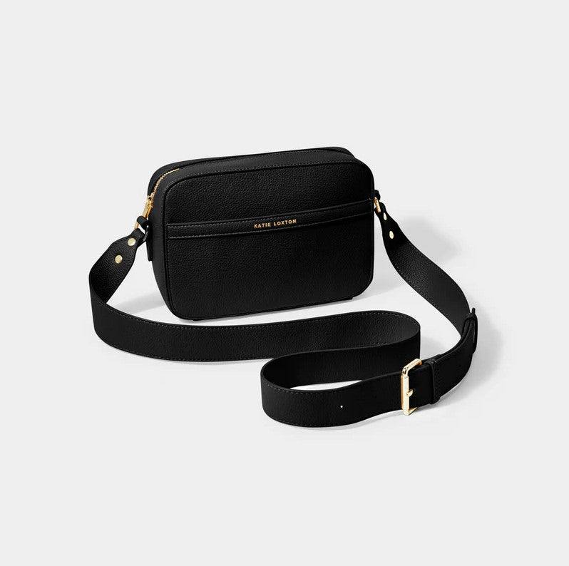 Katie Loxton Cleo Crossbody Bag - Black