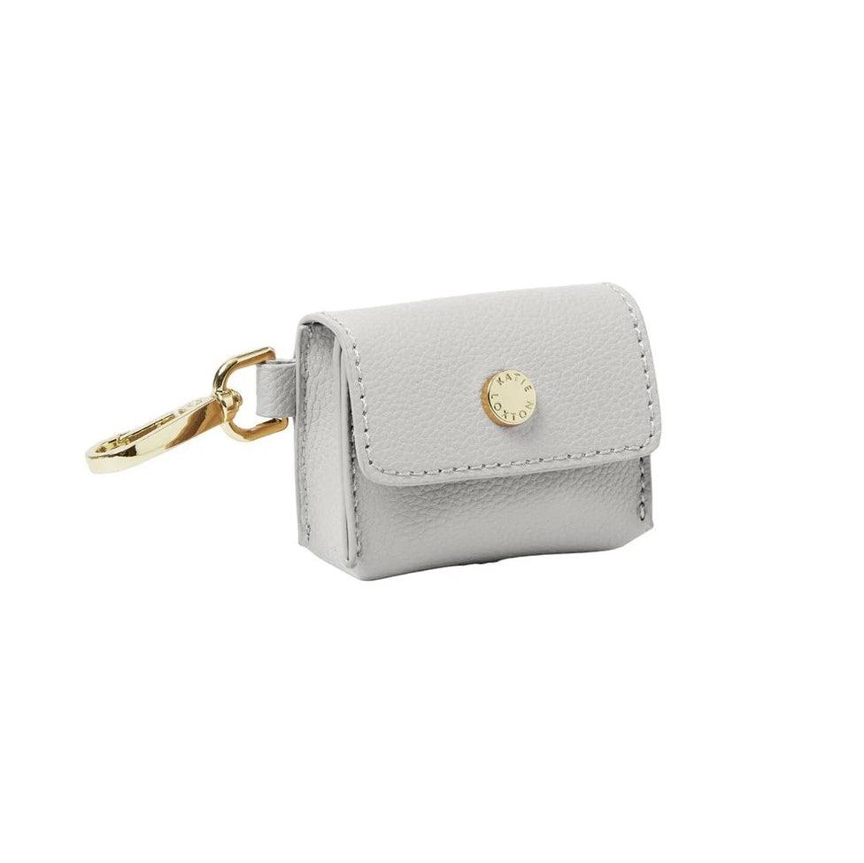 Katie Loxton Evie Clip-On AirPod Case - Cool Grey