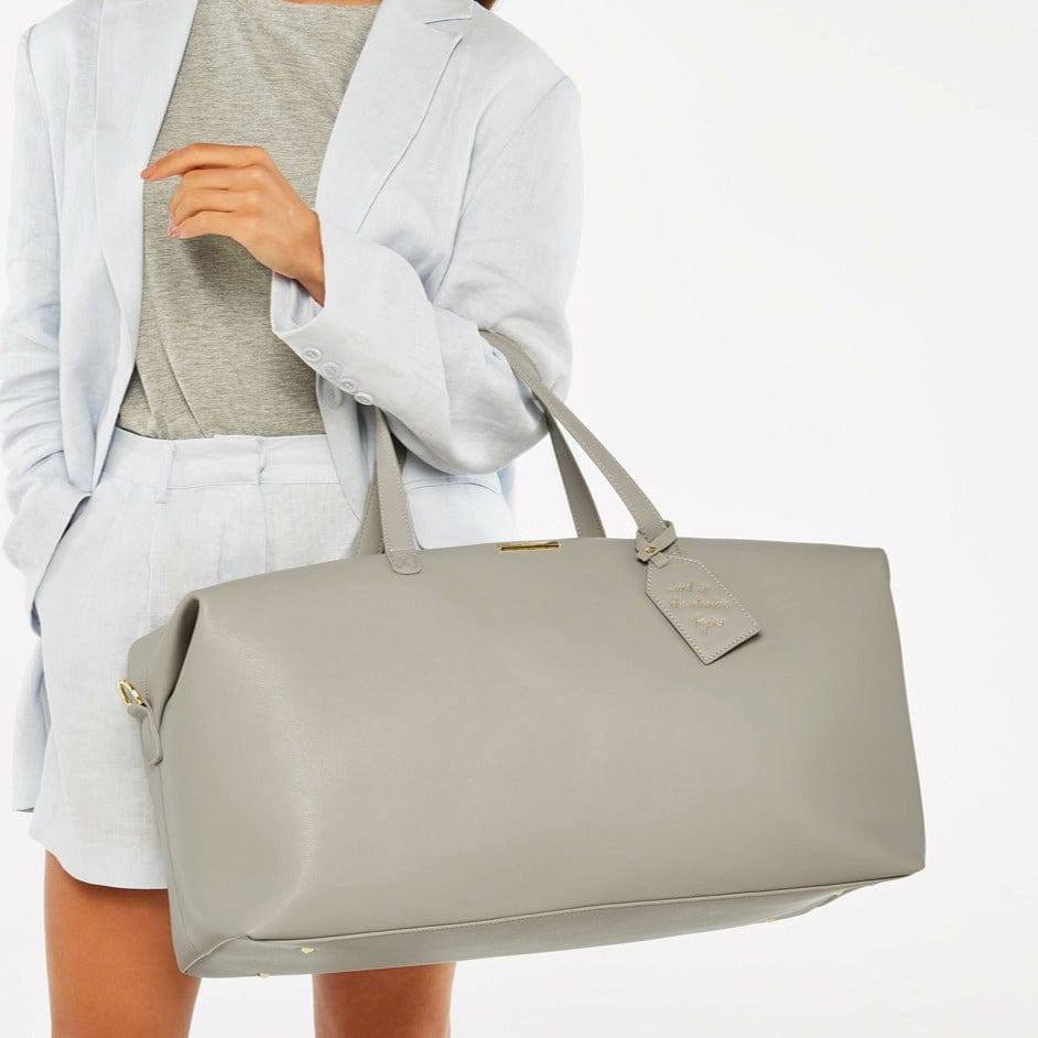 Katie Loxton Holdall Weekend Duffel Bag Large - Grey