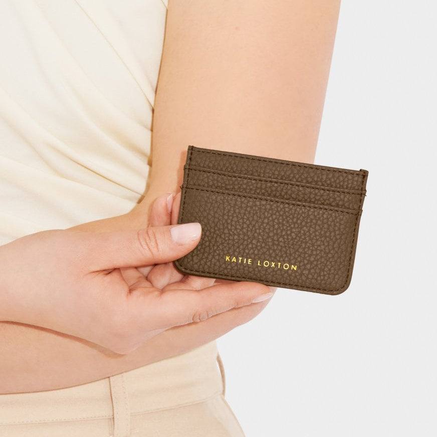 Katie Loxton Millie Card Holder - Mink