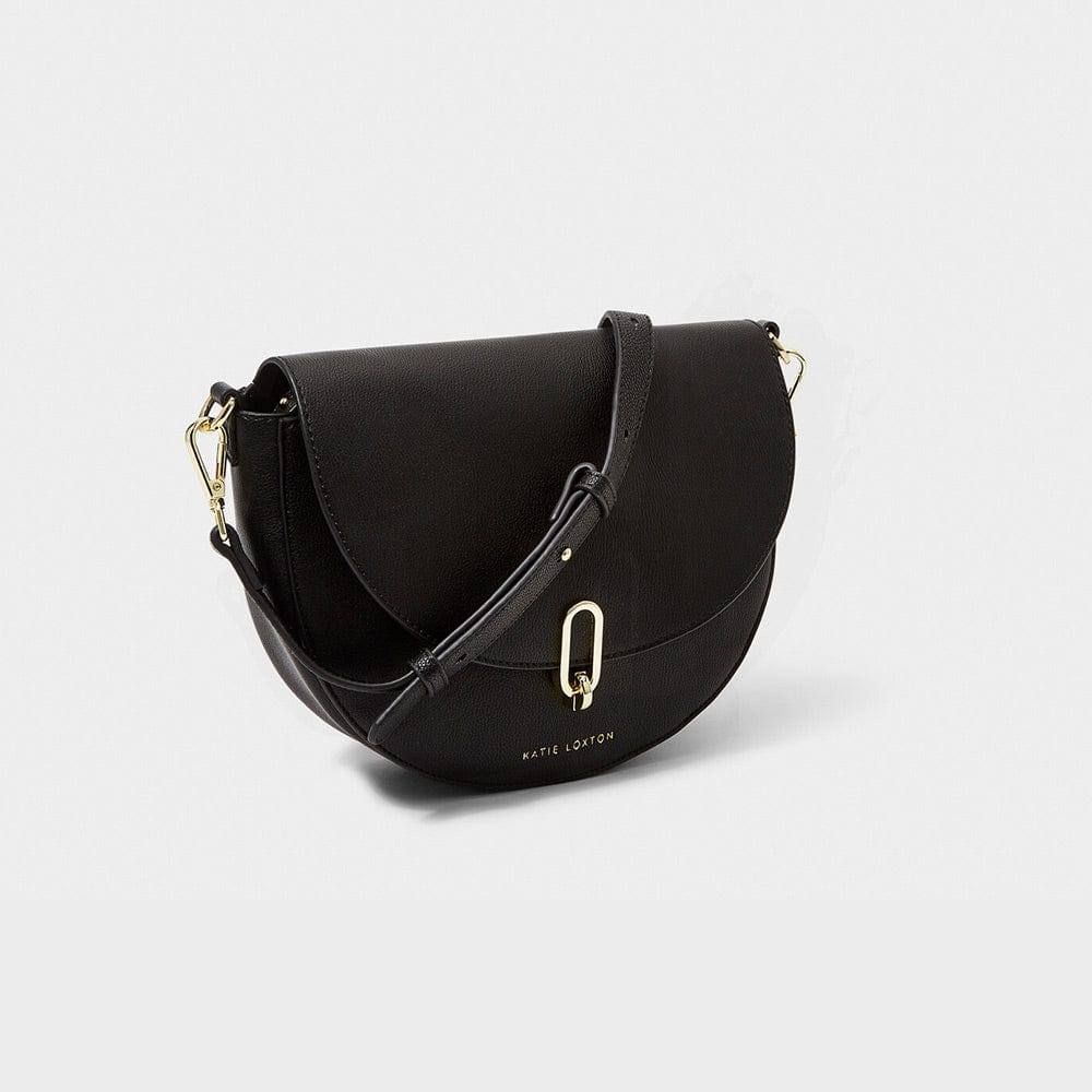 Katie Loxton Quinn Saddle Bag - Black