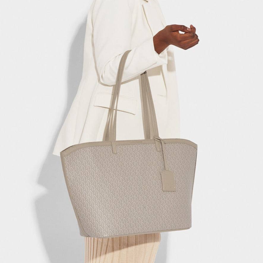 Katie Loxton Signature Tote Bag - Taupe