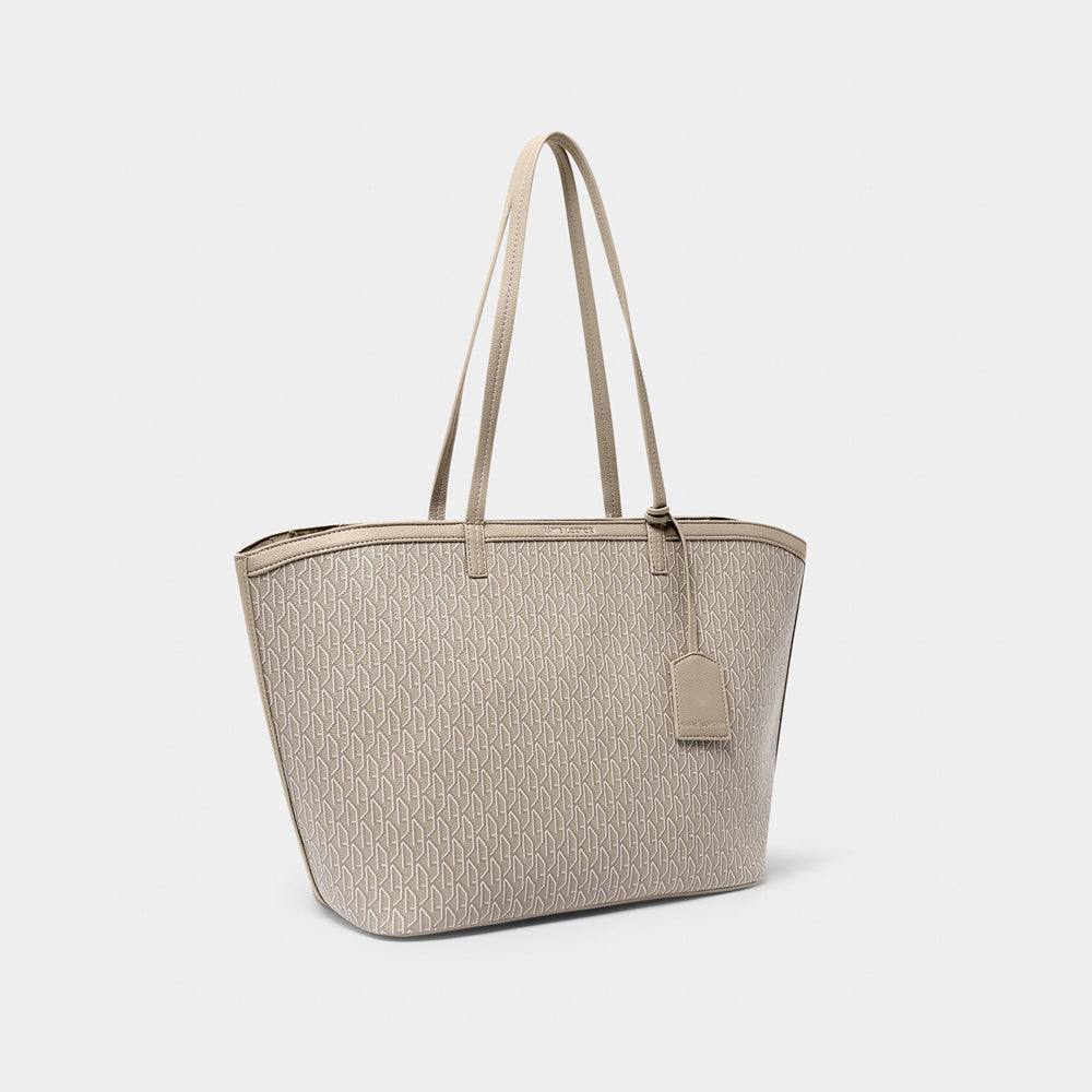 Katie Loxton Signature Tote Bag - Taupe