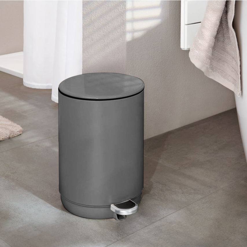 Kleine Wolke Caletto Pedal Bin Medium - Grey