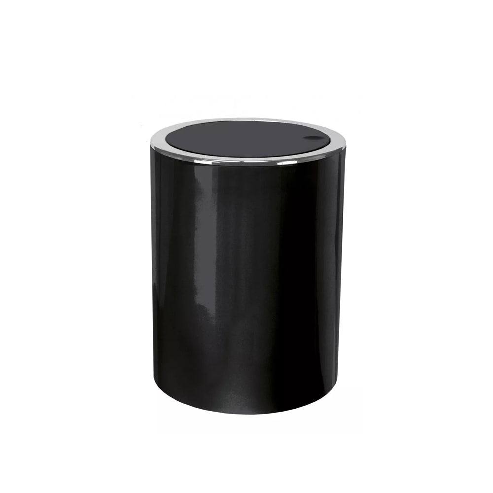 Kleine Wolke Clap Waste Bin Medium - Black