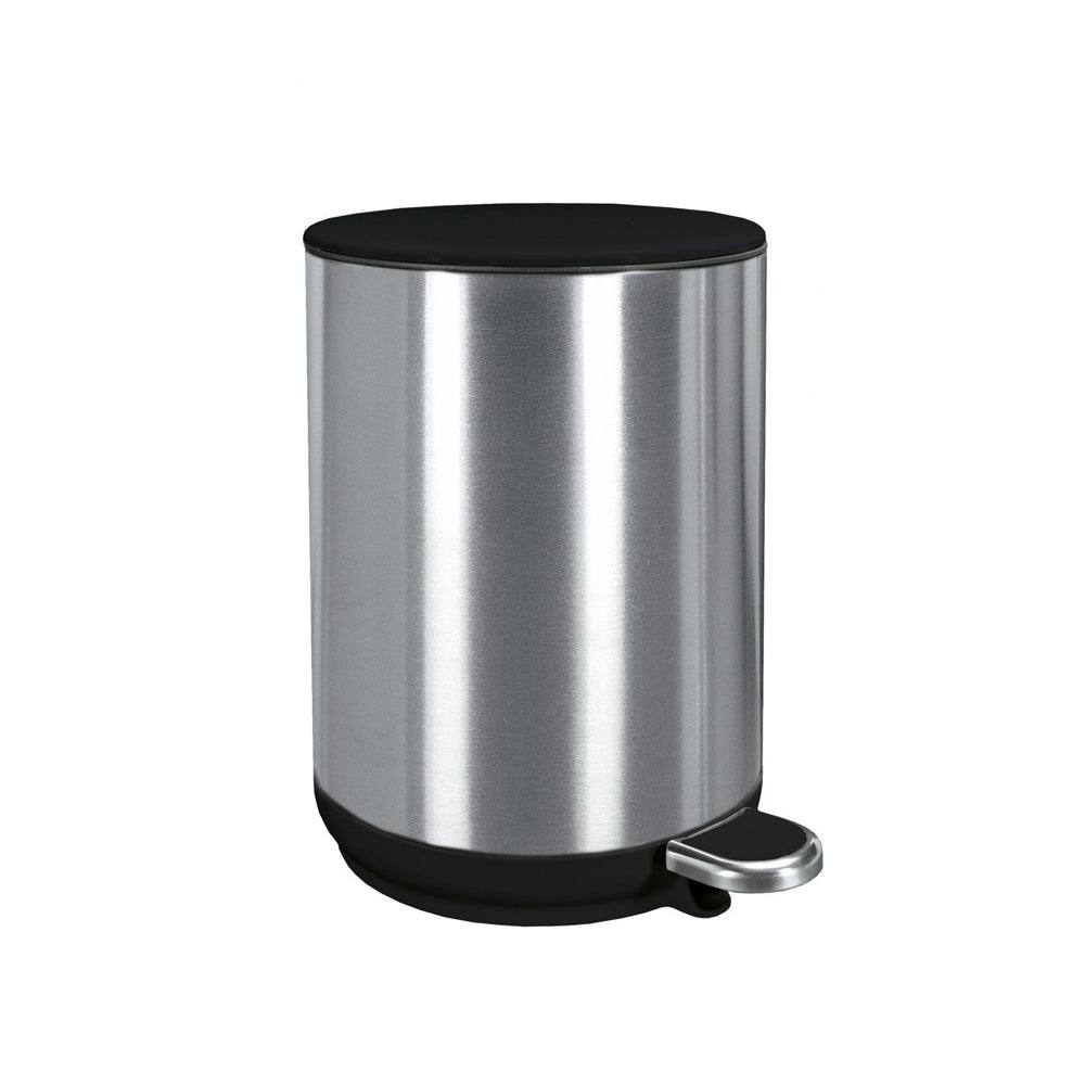 Kleine Wolke Colonna Pedal Bin - Steel Black