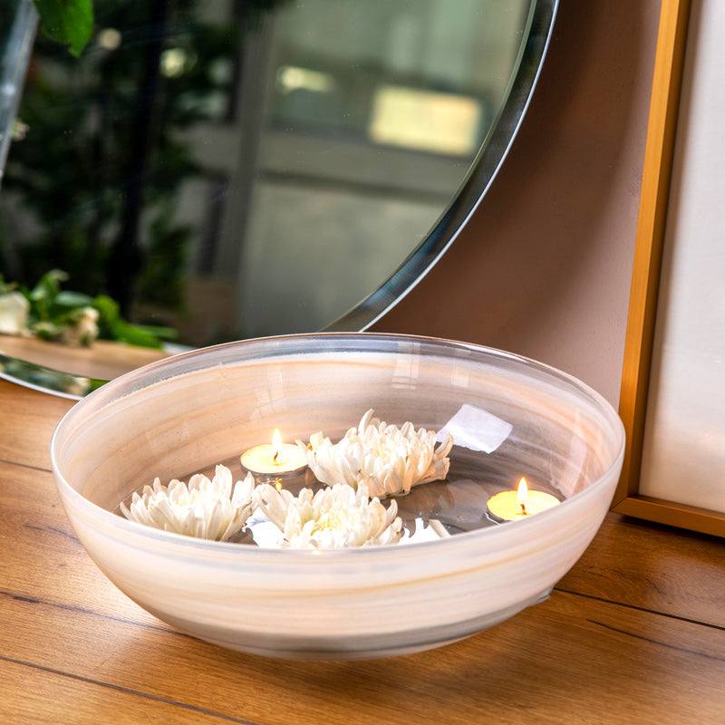 Leonardo Germany Alabastro Flat Bowl - Beige