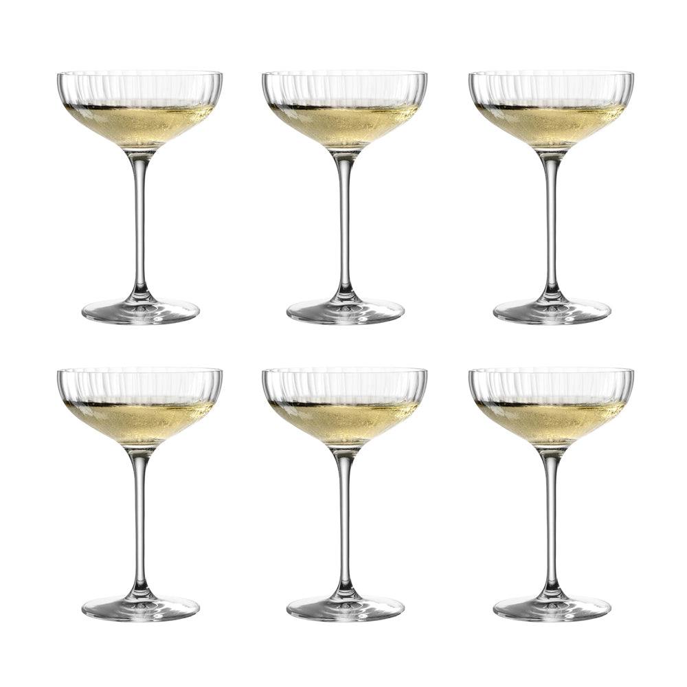 Leonardo Germany Poesia Champagne Bowl Glasses 260ml, Set of 6