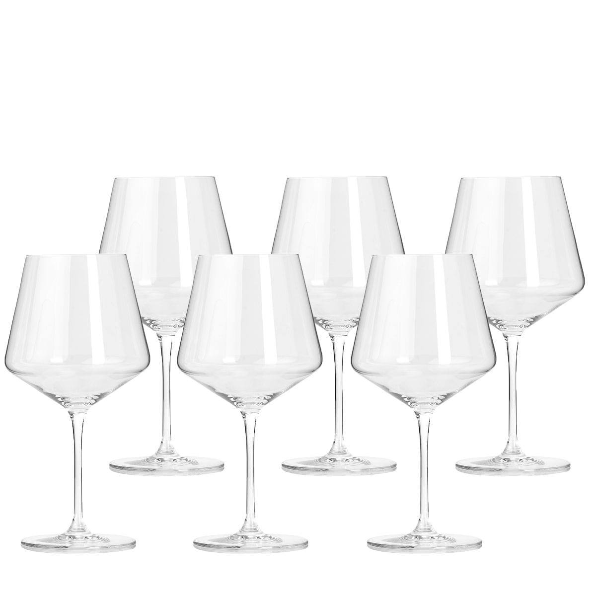 Leonardo Germany Puccini Burgundy Glasses 730ml, Set of 6