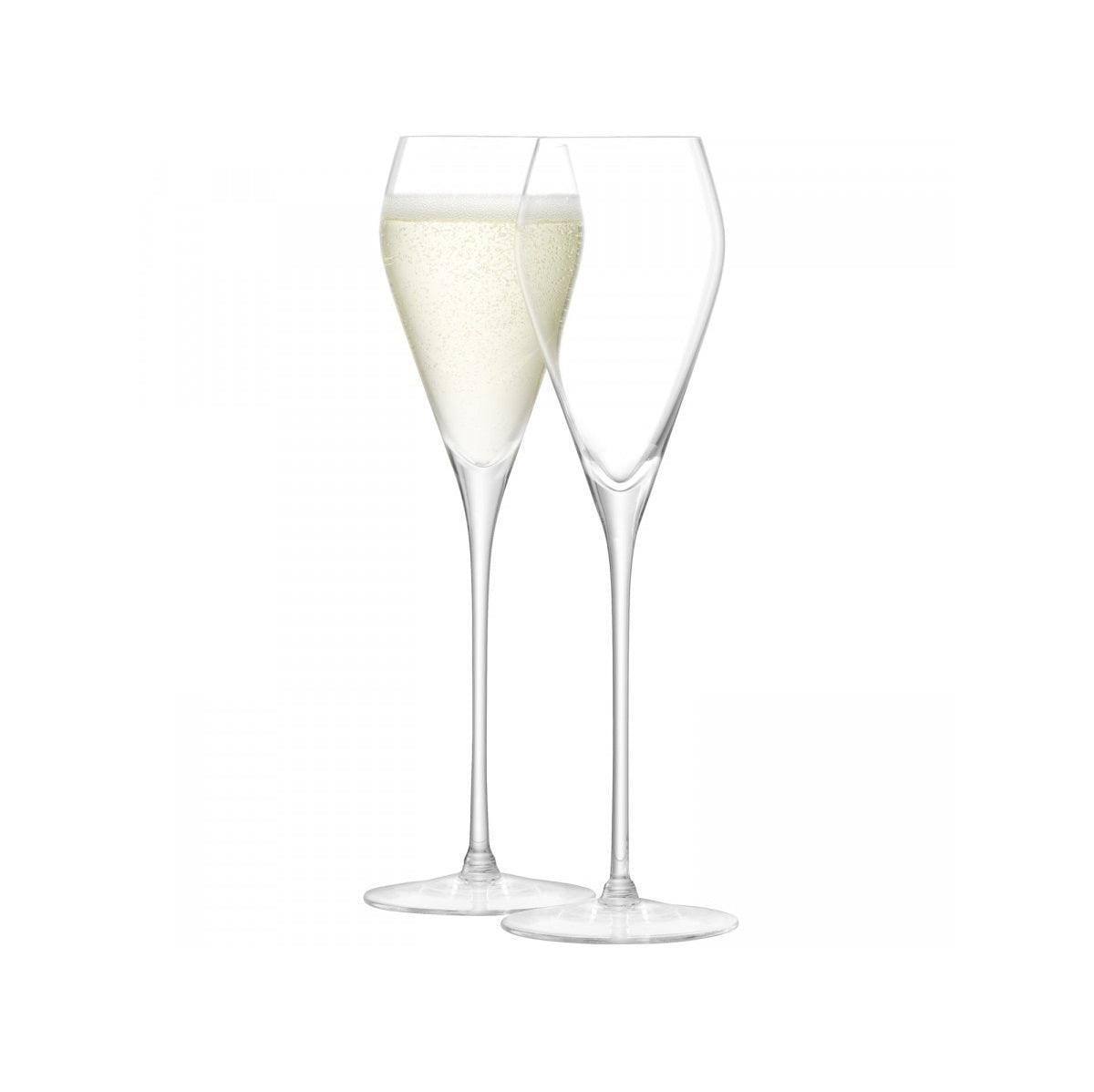 LSA International Bar Prosecco Glasses 250ml, Set of 2