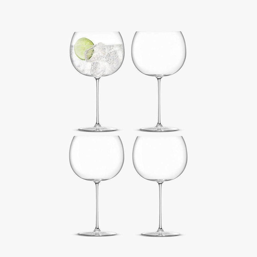 LSA International Borough Balloon Glasses 680ml, Set of 4