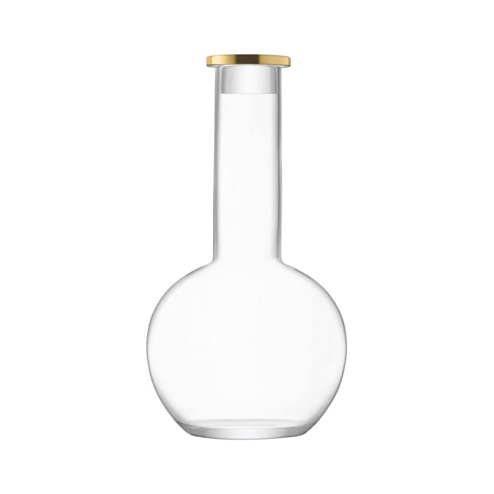 LSA International Luca Decanter with Gold Rim Stopper 1500ml