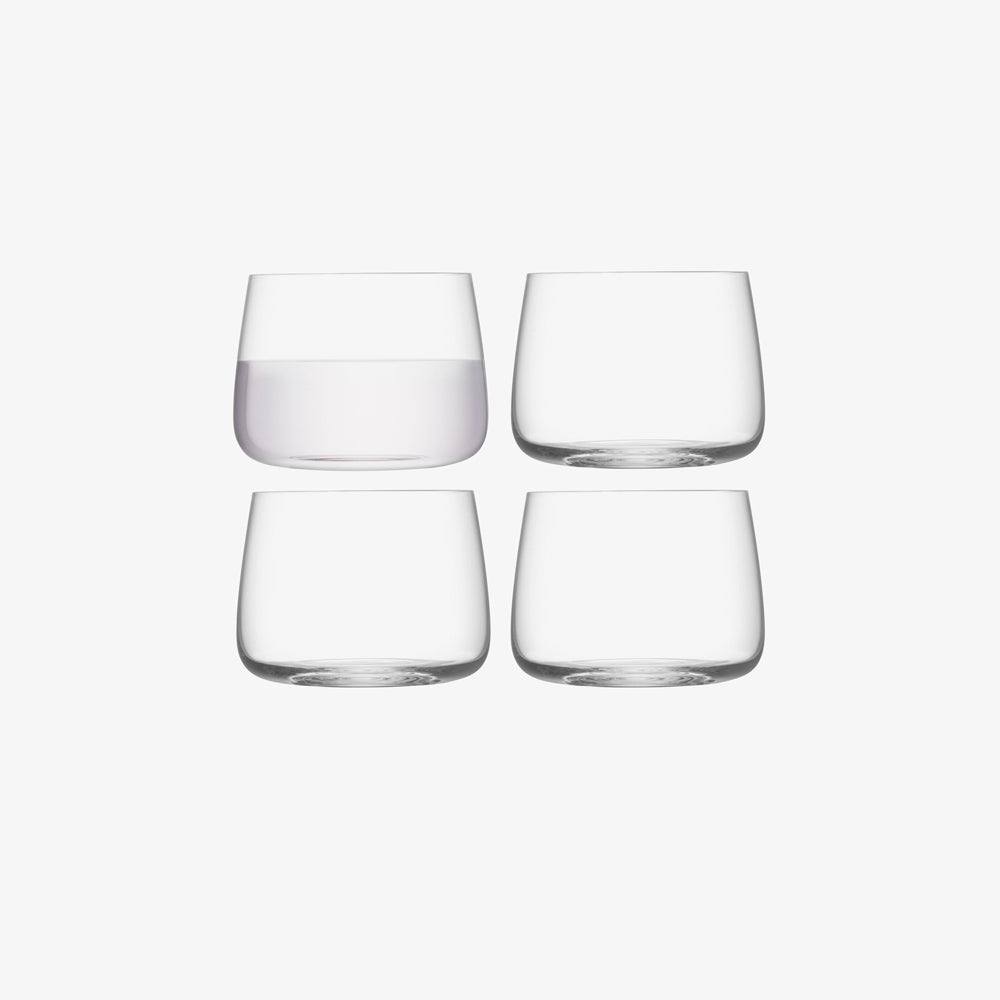 LSA International Metropolitan Stemless Glasses 360ml, Set of 4