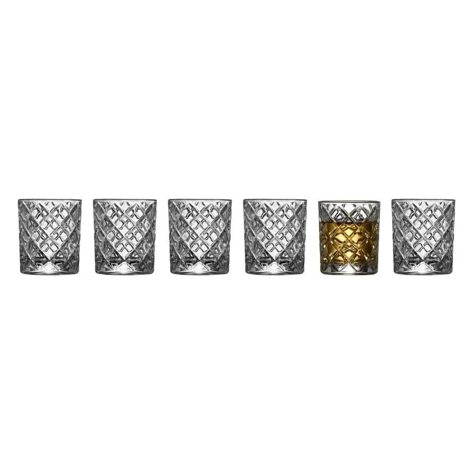 Lyngby Glas Diamond Shot Glasses 70ml, Set of 6