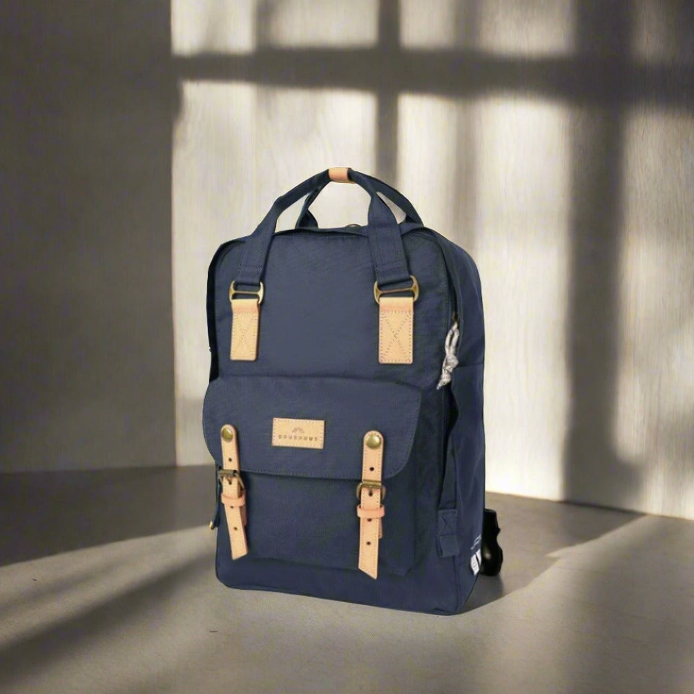 Macaroon Reborn Series Large Backpack - Navy