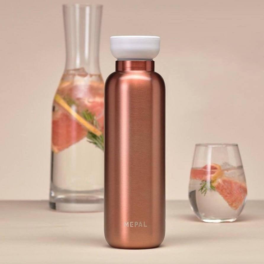 Mepal Netherlands Ellipse Insulated Bottle 500ml - Rose Gold